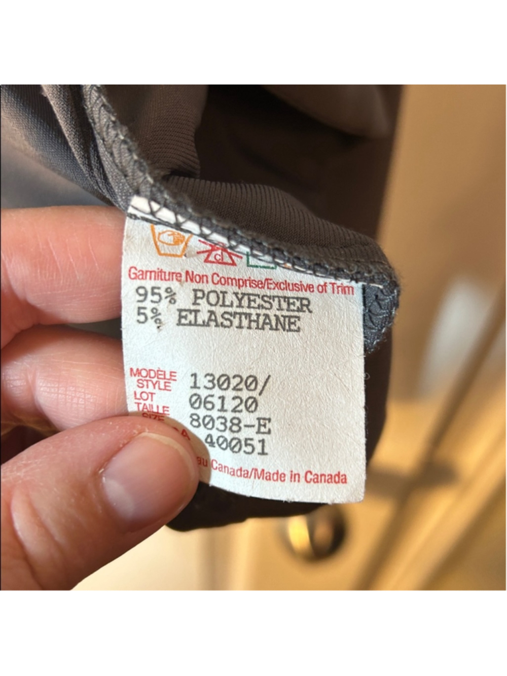 Vintage Frank Lyman Grey Cropped Bolero Jacket Women’s Size 10 - Picture 3 of 6
